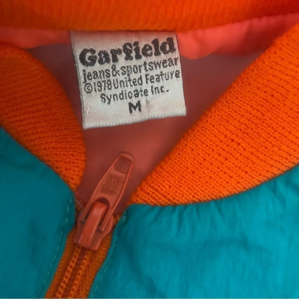RARE Vintage 1978 United Feature Syndicate Garfield Kids Medium Jacket Rare EUC